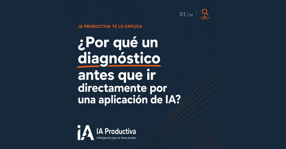 Portada: ¿Por qué un diagnóstico antes que ir directamente por una aplicación de IA?